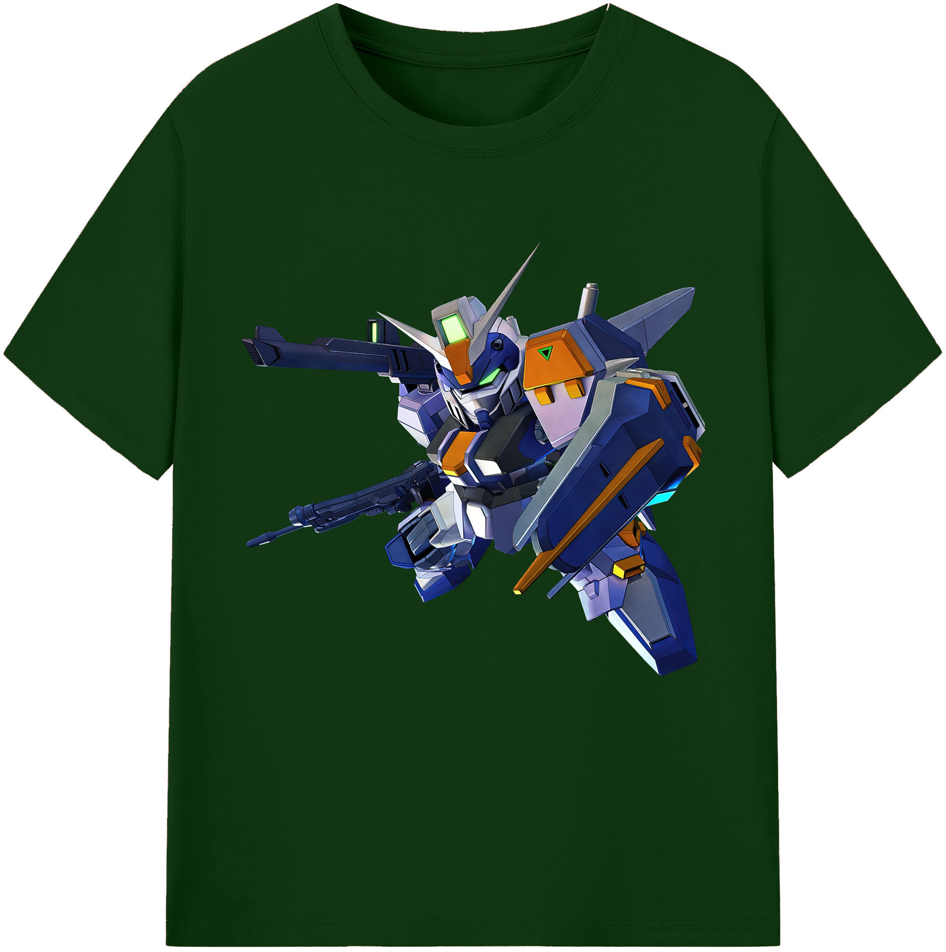 （画像用） 機動戦士ガンダム Mobile Suit Gundam 綿100％半袖Tシャツ（フロントプリント）